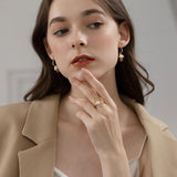 Eileen Irregular Pearl Earrings