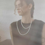 Mia Elegance Long Pearl Necklace