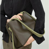 Marie Niche Designer Cowhide Bucket Bag for Stylish Youth