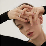 Eleonora Irregular Freshwater Pearl Lace Ring
