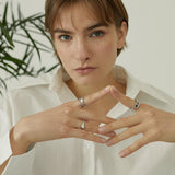 Allegra Retro Pearl Ring: Vintage High-End Fashion
