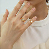 Emilia Exquisite Zircon Stacking Ring