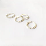 Nayeli Elegant, All-Match INS Retro Pearl Ring