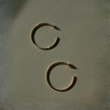 Davy Multi-Faceted Glittering Gold & Silver Earrings