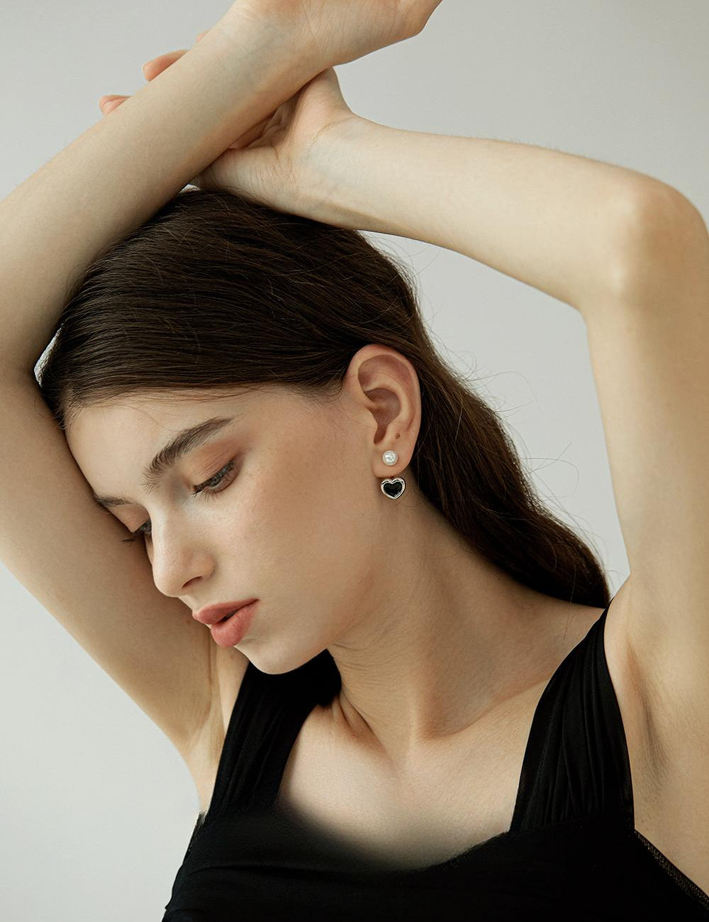 Aaliyah Sweetheart Glaze Drop Love Earrings