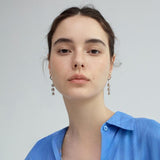 Azrael Bluebell Flower Pendant Earrings