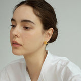 Carson Flower-Shaped Metal Earrings