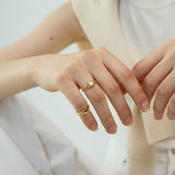 Emilia Exquisite Zircon Stacking Ring