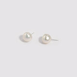 Coretta Girl Wrinkled Freshwater Pearl Earrings