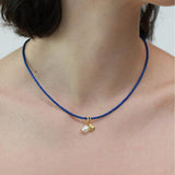 Lucy Turquoise & Shell Pearl Necklace