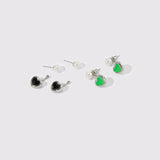 Aaliyah Sweetheart Glaze Drop Love Earrings