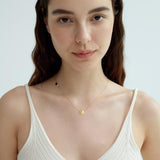 River Retro Annual Ring Lapis Lazuli Necklace