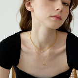 Rosalie Metal Love Dimple Necklace