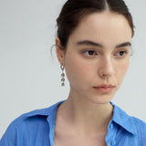 Azrael Bluebell Flower Pendant Earrings