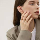 Elena 5A Zircon Stacking Ring
