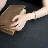Louise sterling silver retro bracelet