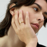 Caterina Versatile Stacking Girl Classic Pearl Ring