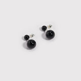 Veda Retro Tiger Eye Spherical Pendant Earrings