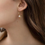 Eileen Irregular Pearl Earrings