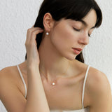 Jayce Classic Sparkling Zircon Necklace & Earrings