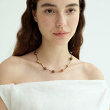 Riley Red Stone Necklace
