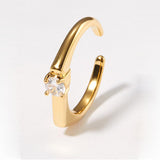 Elena 5A Zircon Stacking Ring