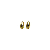 Délice fashionable high-end gold and silver earrings