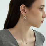 Bodie Fairy Ribbon Bow Necklace & Earrings