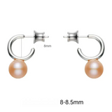 Rosalie Niche Design High-End Simple Pearl Earrings