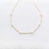 Robina pearl clavicle women's versatile necklace