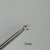 Danial  zircon exquisite fashionable niche earrings