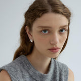 Zoe Spiral Twist Hoop Earrings