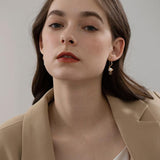 Eileen Irregular Pearl Earrings