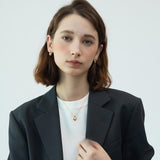 Naomi High-Grade Double Heart Earrings