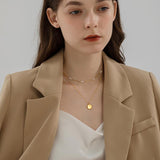 Robina pearl clavicle women's versatile necklace