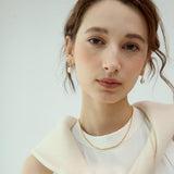 Adeline Girl Baroque Freshwater Pearl Earrings