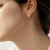 Amanda Rebecca Simple Pig Nose Earrings