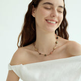 Riley Red Stone Necklace
